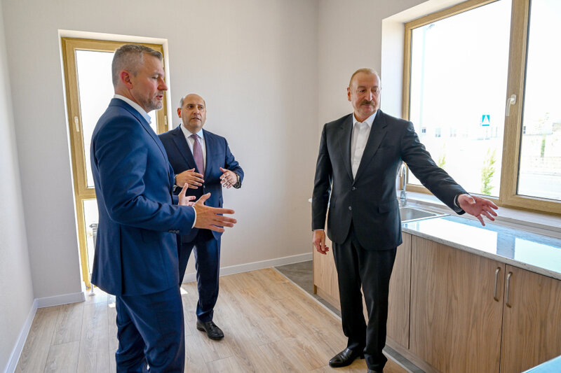 İlham Əliyev və Pelleqrini Baş Qərvənddə - Fotolar