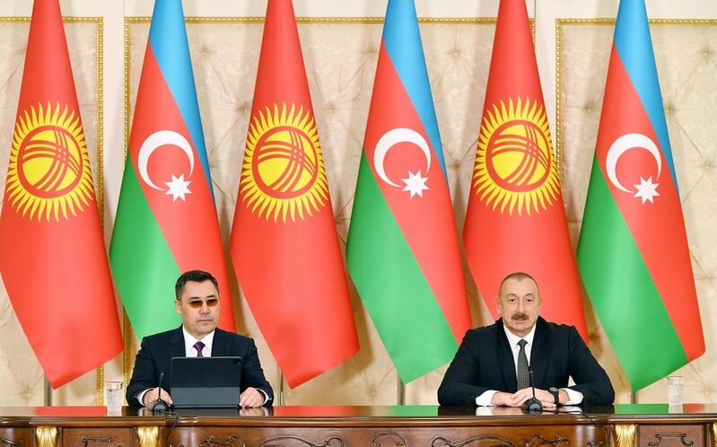 Azərbaycan-Qırğızıstan arasında sənədlər imzalandı