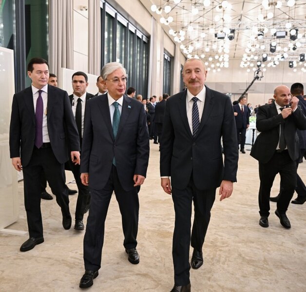 İlham Əliyevin adından AQEM-in 7-ci Zirvə Görüşünün iştirakçılarının şərəfinə şam yeməyi verilib