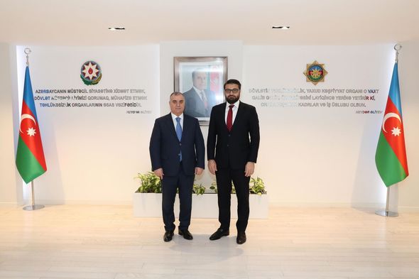 DTX rəisi Əfqanıstanın təhlükəsizlik strukturlarının rəhbərləri ilə görüşdü - FOTO