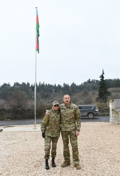 İlham Əliyev və Mehriban Əliyeva Qubadlı və Zəngilan rayonlarında - YENİLƏNİB + FOTO/VİDEO
