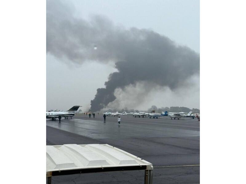 ABŞ-də təyyarə qəzası: Ölənlər var - FOTO