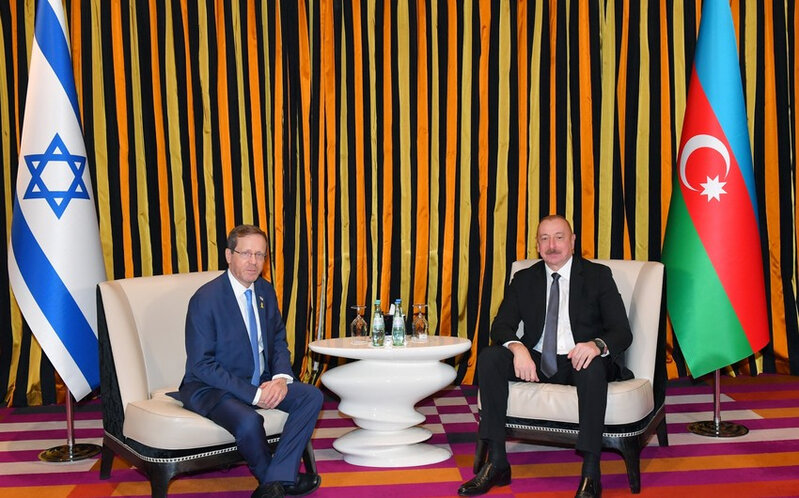 İsrail Dövlətinin İlham Əliyevi təbrik etdi