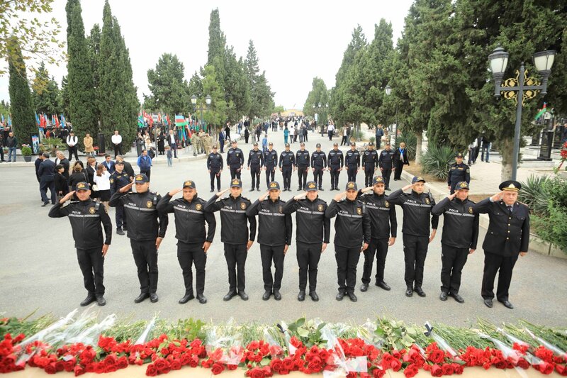 Gəncədə Anım Günü ilə bağlı tədbir keçirildi - Fotolar