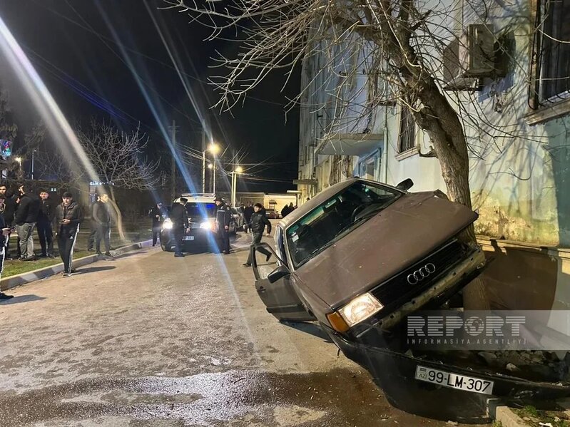 Kürdəmirdə ağır qəza: 'Audi' dörd piyadanı vurdu