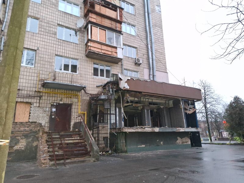 Ukraynada bir neçə azərbaycanlı xəsarət aldı - FOTOLAR 