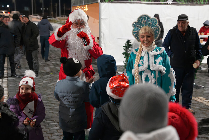 Kəlbəcərdə 32 ildən sonra ilk dəfə Yeni il şənliyi təşkil edilib - FOTOLAR