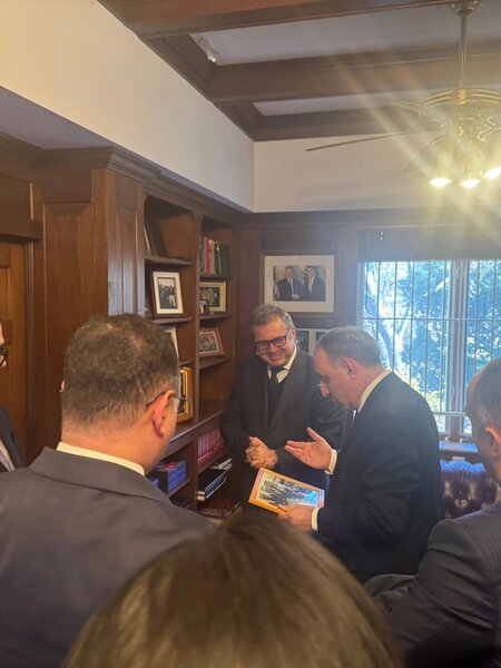 Baş prokuror ABŞ-də rəsmi səfərdə olub - FOTOLAR