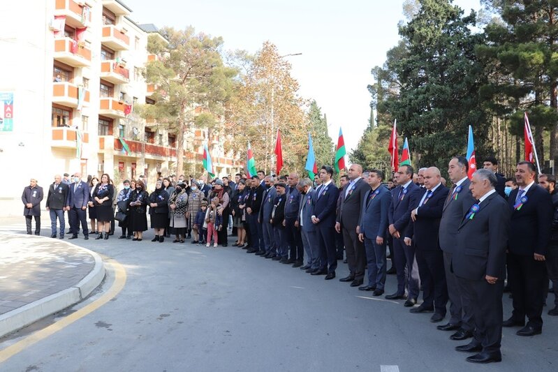 Memorial Abidə bulaq kompleksinin açılışı olub - FOTOLAR