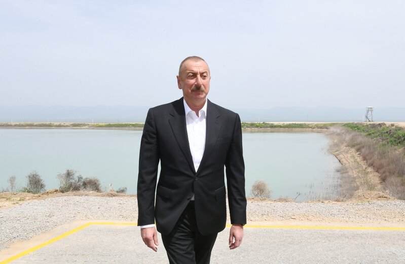 Prezident Hacıqabulda aqroparkın açılışında iştirak etdi - FOTO/VİDEO