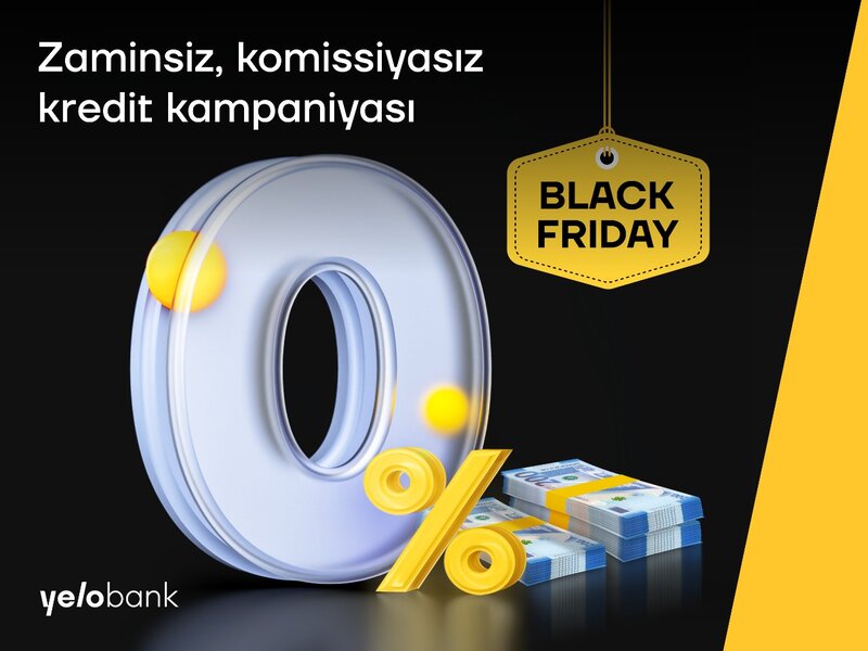 Yelo Bank-dan komissiyasız 