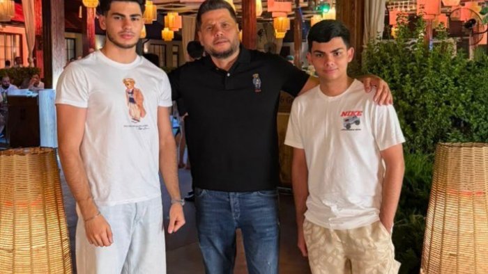 Zaur Kamal bağında oğluna ad günü etdi