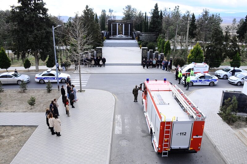 Naftalanda 20 Yanvar faciəsinin anım tədbiri keçirildi - FOTOLAR