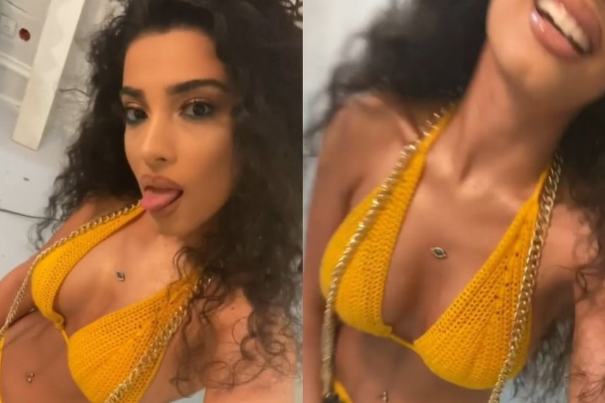 Səmra Qədr gecəsində açıq-saçıq videosunu paylaşdı - Tənqid olundu