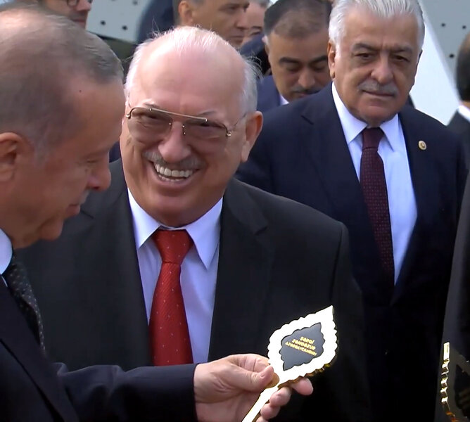 Cahangir Əsgərov 1 il əvvəl Ərdoğana verdiyi sözü tutdu