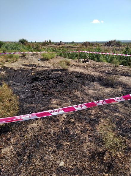 Füzulidə partlayış: ANAMA hadisə yerindən 130 qram partlayıcı maddə aşkarladı - FOTO