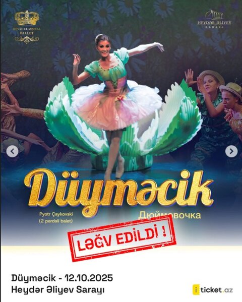 Ləğv edilən mədəni tədbirlərin - Siyahısı