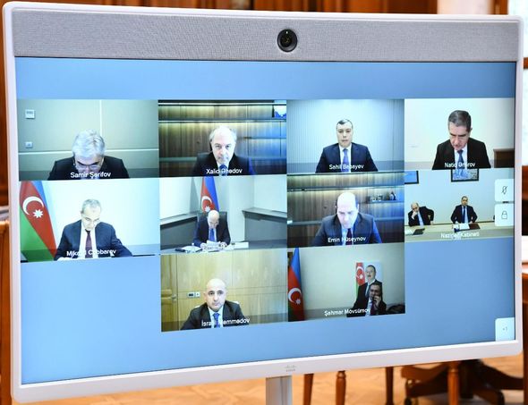 İqtisadi Şuranın 2021-ci ildə ilk iclası keçirilib - FOTO