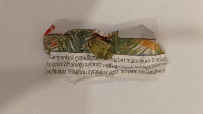 Məhkumlara qeyri-adi üsulla narkotik keçirtmək istədilər - FOTO