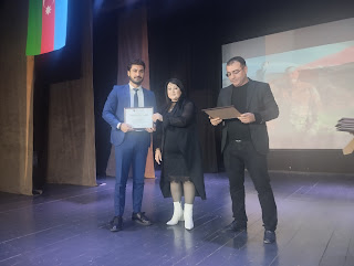 Şuşa Dövlət Musiqili Dram Teatrında Zəfər Günü ilə bağlı tədbir keçirilib - FOTOLAR