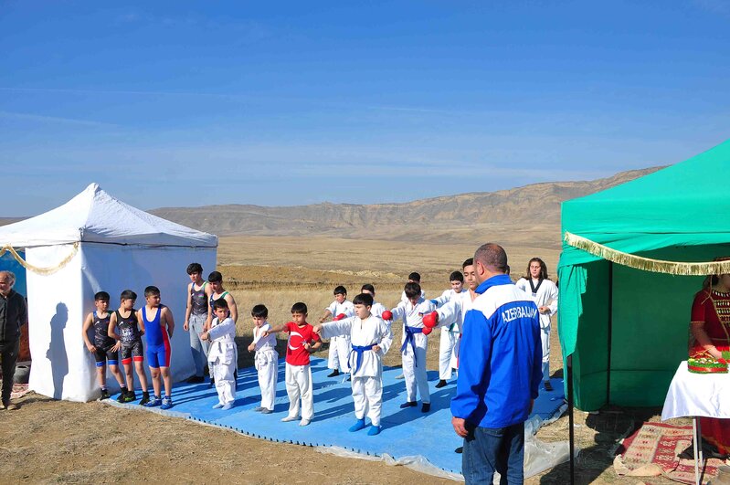 Ağstafada bayram tədbiri keçirildi - FOTOLAR