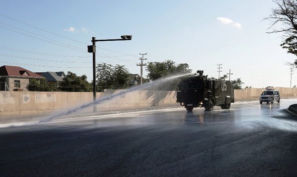 Bakıda 552 küçə dezinfeksiya edilib - FOTO