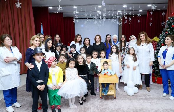 Mehriban Əliyeva Uşaq Psixonevroloji Mərkəzində əsaslı təmirdən sonra yaradılan şəraitlə tanış olub - FOTO