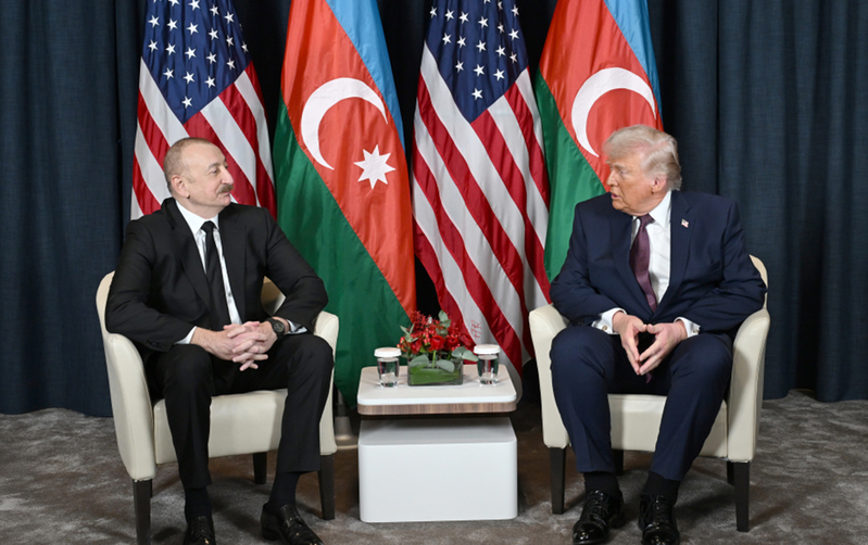 ABŞ Səfirliyi Tramp-Əliyev görüşü haqqında məlumat yaydı