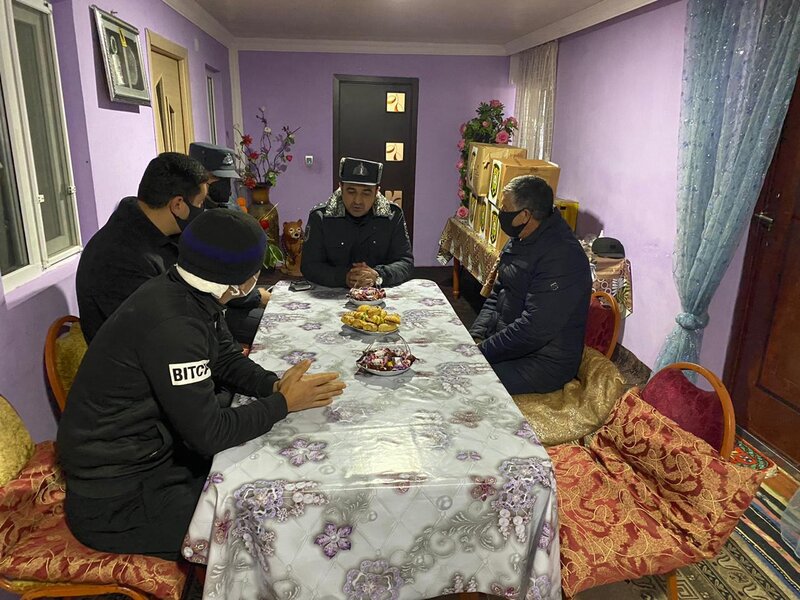 Xızı polisi qazimizi ziyarət etdi 