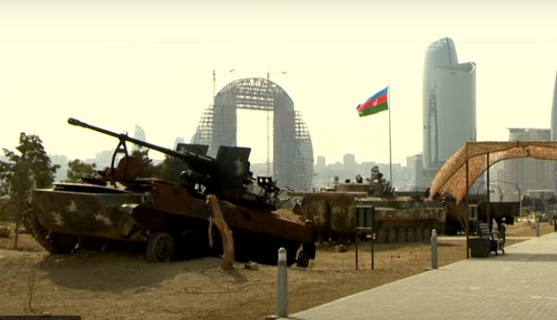 Vətən müharibəsini göz önündə canlandıran Hərbi Qənimətlər Parkı - VİDEO