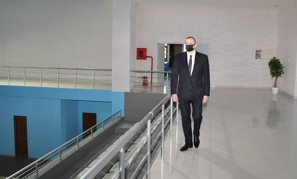 Tərtər Olimpiya İdman Kompleksinin açılışı olub - YENİLƏNİB + FOTO