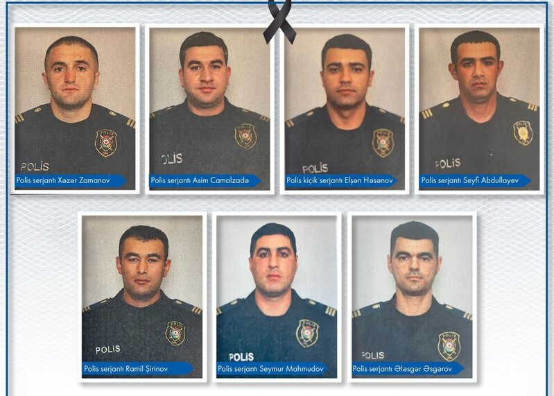 Prezident şəhid polisləri təltif etdi