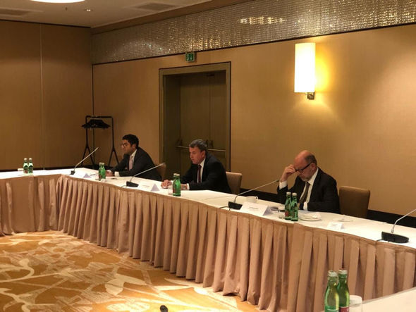 Ceyhun Bayramov Avstriya Azərbaycan Ticarət Palatası nümayəndələri ilə görüşüb – FOTO