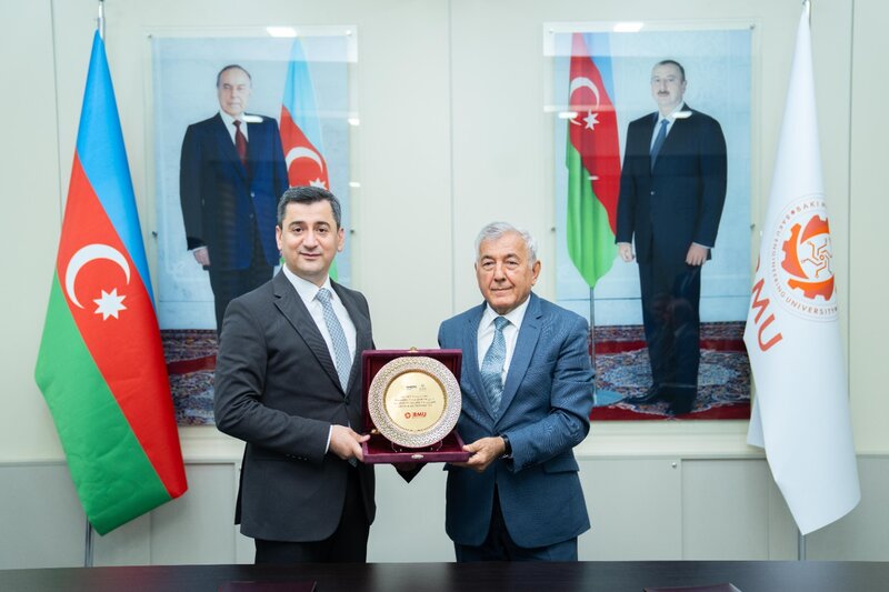 İCMA və BMU arasında əməkdaşlıq memorandumu imzalanıdı - FOTOLAR