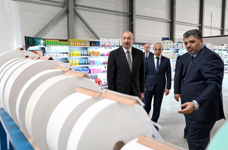 Prezident Qaradağda açılışda iştirak etdi - FOTOLAR