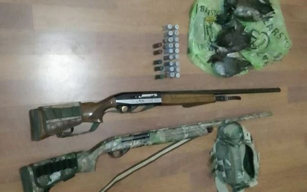 Hacıqabulda qanunsuz ov edənlər saxlanılıb