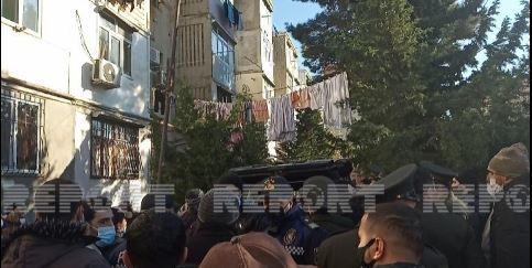 Vətən müharibəsində şəhid olan əsgər Sumqayıtda dəfn edildi - FOTO