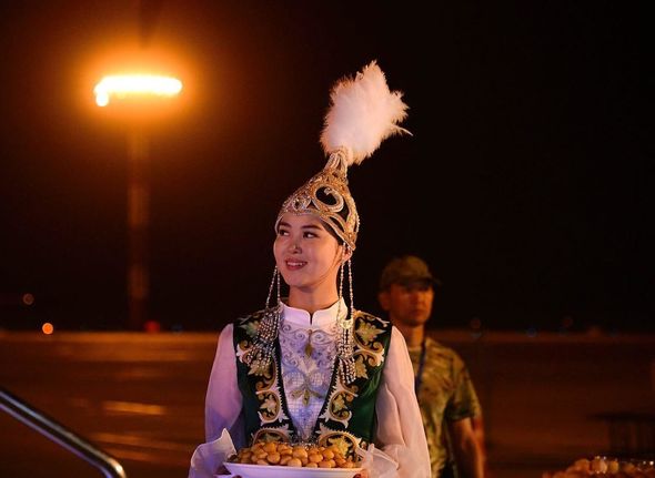 Bakıdan Bişkekə ilk təyyarə reysi baş tutub - FOTO