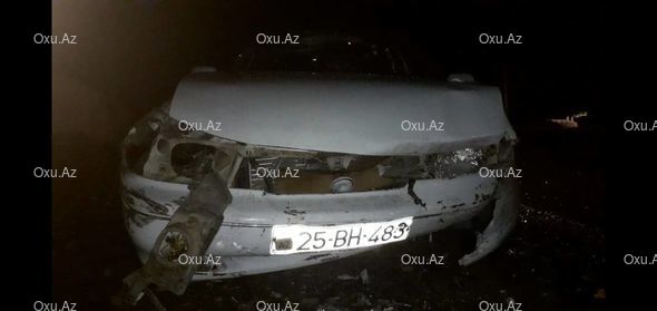 Şamaxıda ağır qəza: İsmayıllı sakinləri yaralandı - FOTO
