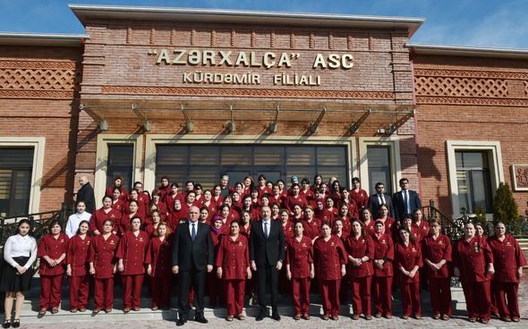 "Azərxalça" ASC-nin Kürdəmir filialının açılışı oldu - YENİLƏNİB+FOTO