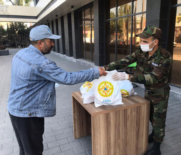 FHN sosial dəstək tədbirlərini davam etdirir - FOTO/VİDEO
