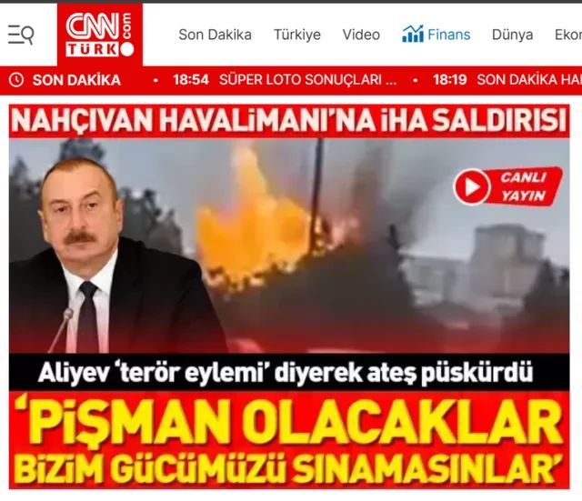 İlham Əliyevin İranın Azərbaycana dron hücumuna dair fikirləri dünya mediasının diqqət mərkəzindədir