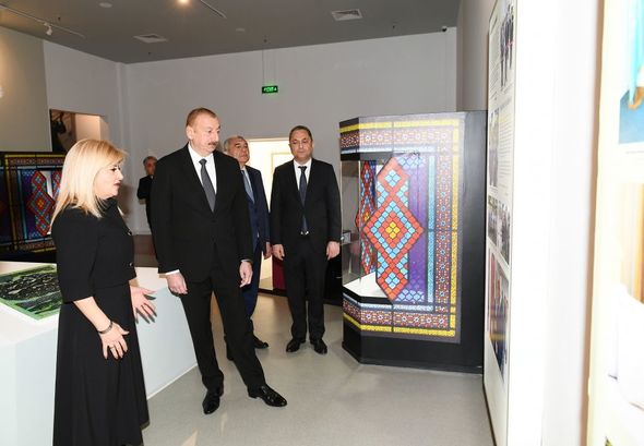 Prezident Tovuzda Azərbaycan Aşıq Sənəti Dövlət Muzeyinin açılışında - YENİLƏNİB+FOTO