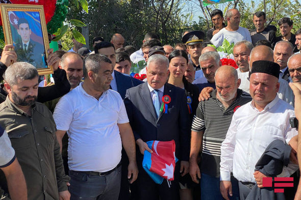 Şəhid Məftun Əhmədzadə Tərtərdə dəfn edilib – FOTO