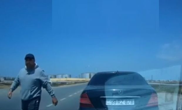 Bakıda hədə-qorxu gələn sürücü həbs olundu - YENİLƏNİB