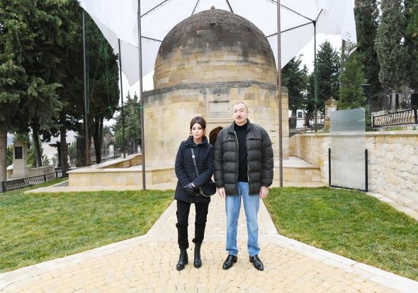 İlham Əliyev və Mehriban Əliyeva Şamaxıda - YENİLƏNİB + FOTO