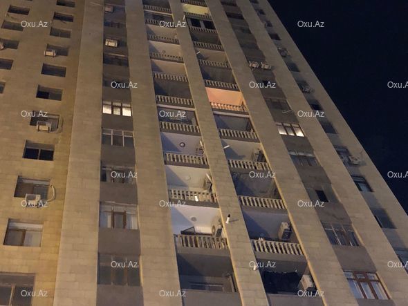 Kombi sistemi Bakıdakı mənzildə yanğına səbəb oldu - FOTO/VİDEO