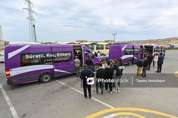Səhər saatlarında yola salınan köç karvanı Füzuli şəhərinə çatdı - FOTOLAR