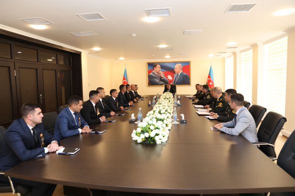 Vətən müharibəsi iştirakçıları Dövlət Xidmətində həqiqi hərbi xidmətə qəbul olundular - FOTO