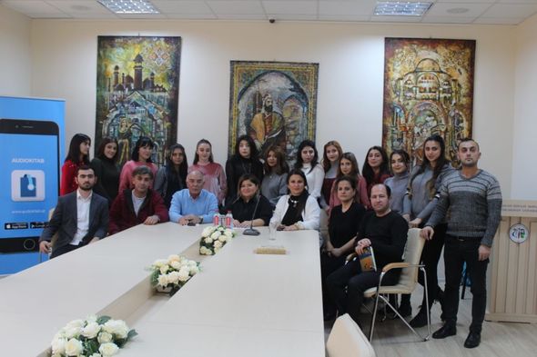 Azərbaycanda "Audiokitab" layihəsi təqdim olundu - FOTO